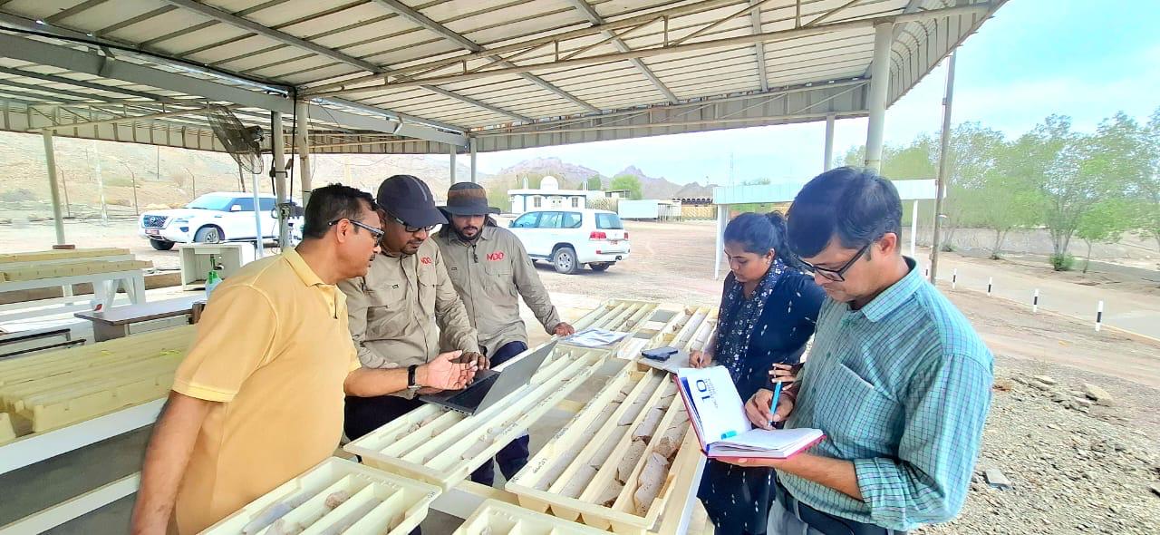 Oman limestone and Gypsum due diligence study