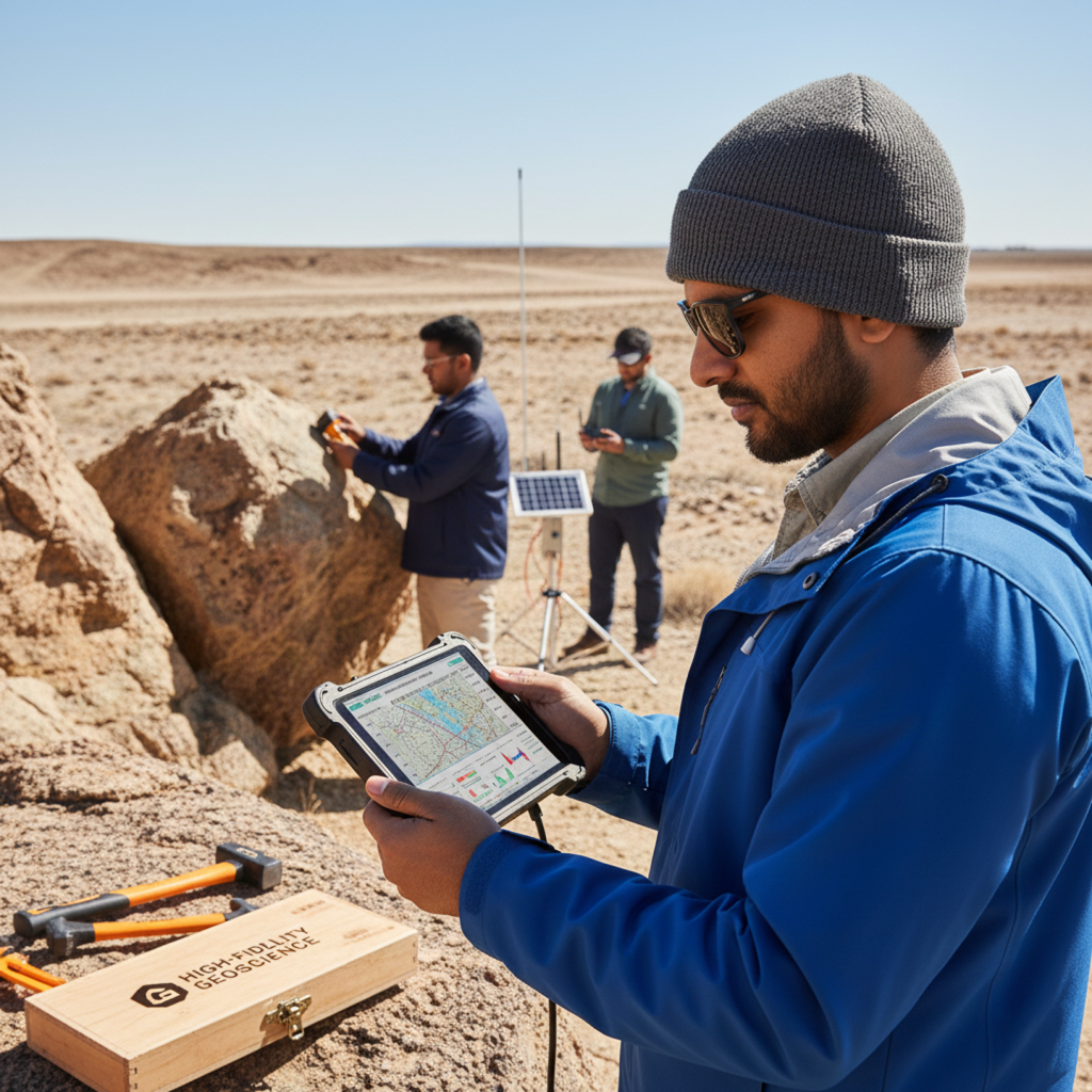 High-Fidelity Field Geoscience